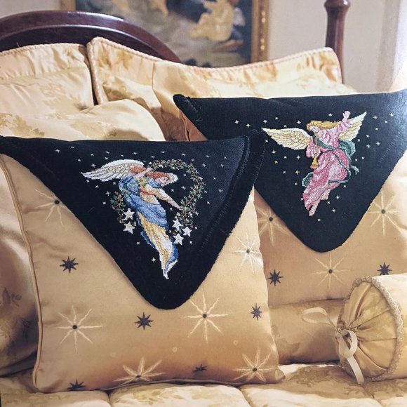 1996 Stitchworld Angels Cross Stitch 7 Designs / 2v1 - Picture 3 of 3